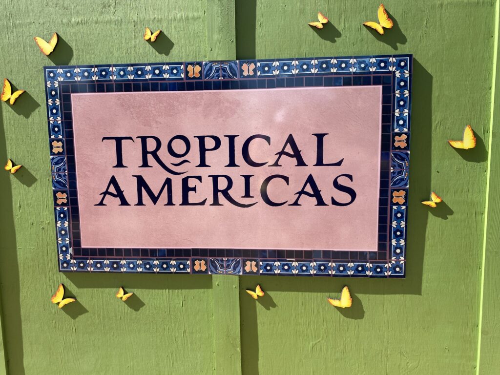 Tropical Americas signage - is Animal Kingdom worth visiting during construction?