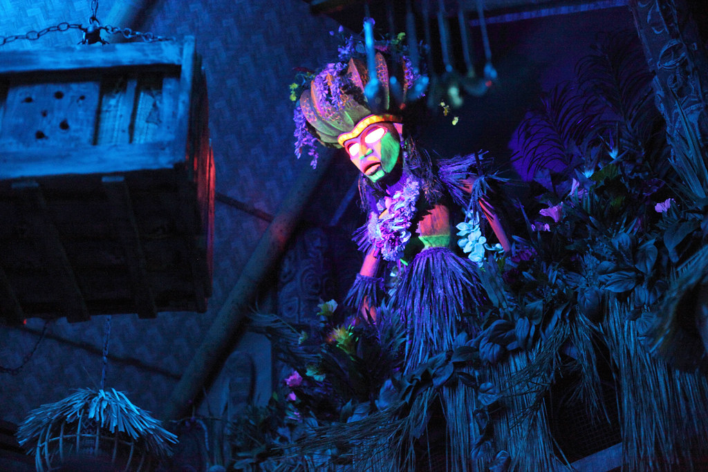 Uh-Oa on the wall inside of Trader Sam's Grog Grotto at Disney's Polynesian - Cocktails at one of the best Disney World bars at a Walt Disney World resort lounge