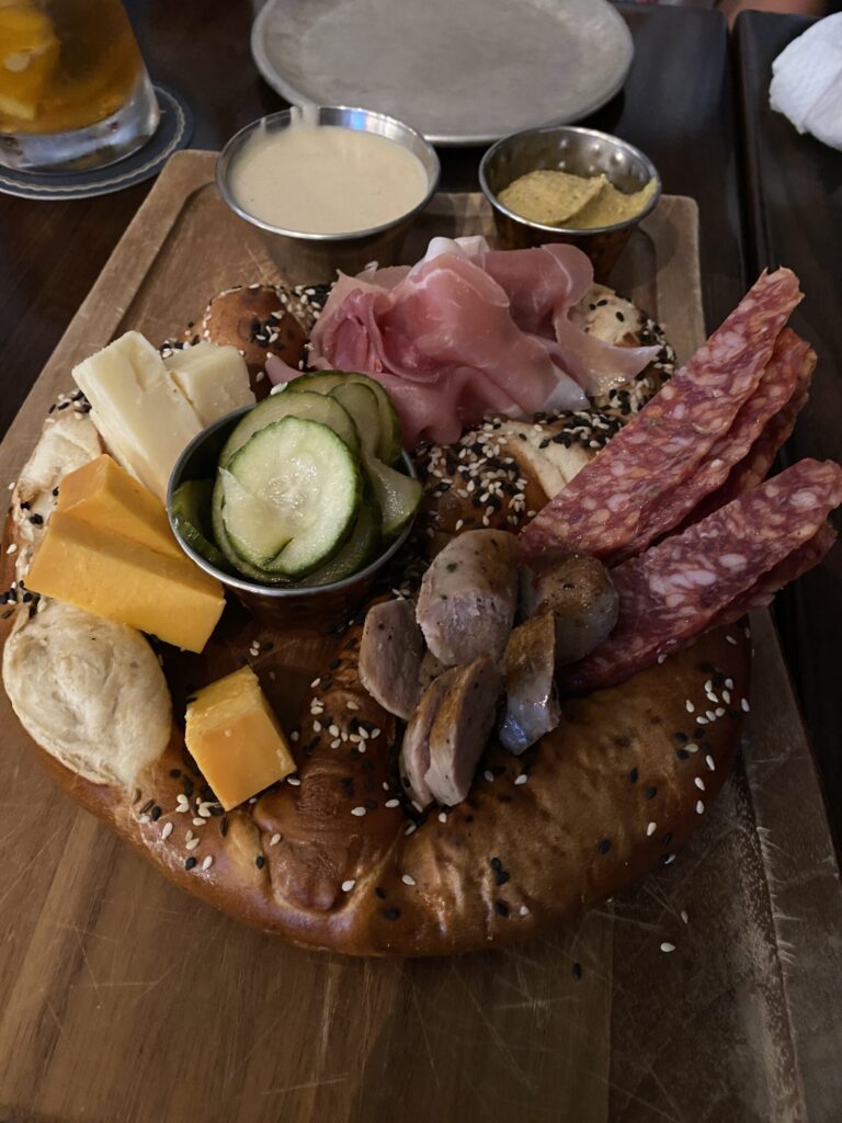 Air Pirate's Cargo Loaded Pretzel at Jock Lindsey's