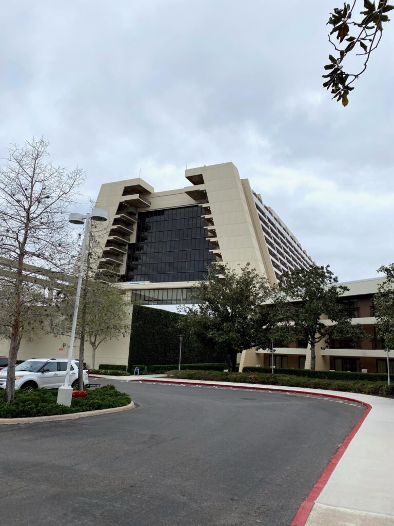 Disney's Contemporary Resort exterior view