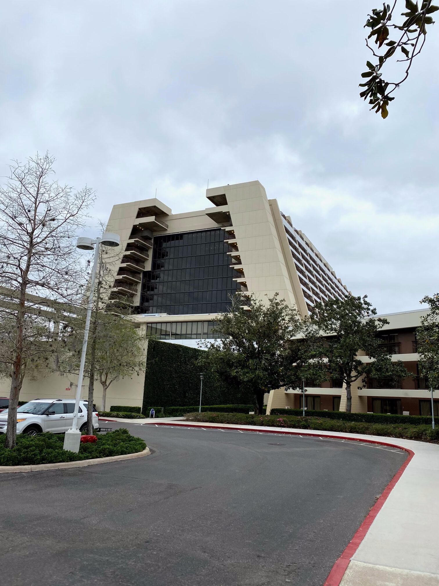 Disney's Contemporary Resort exterior view