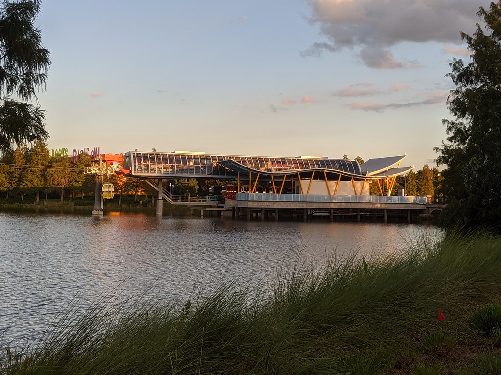 Disney Skyliner Station at Pop Century/Art of Animation Resort