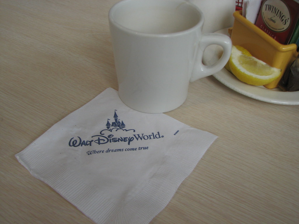 Disney World Napkin