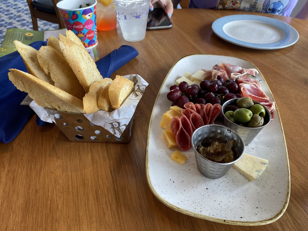 Food at Bar Riva
