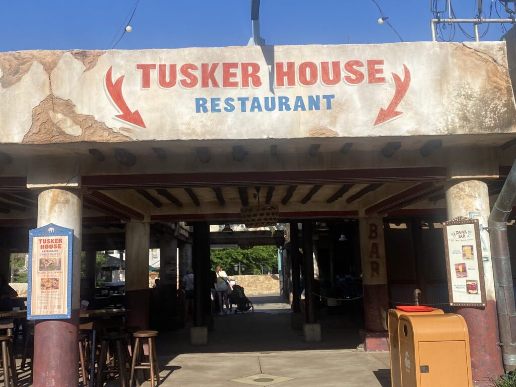 Tusker House Entrance - A Character Meal you can use on the Disney Dining Plan 2027